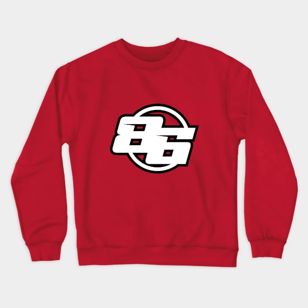 86 Crewneck Sweatshirt by Blacktop Nomad